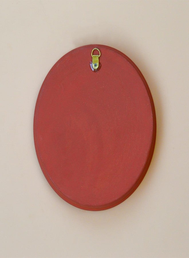 Almiro Tree Terracotta Wall Plate with Football Club - Manchester United | Wall Decoration Items for Living Room, Bedroom, Office | Wall Decor | Gift Items, 20 cm - Image 2